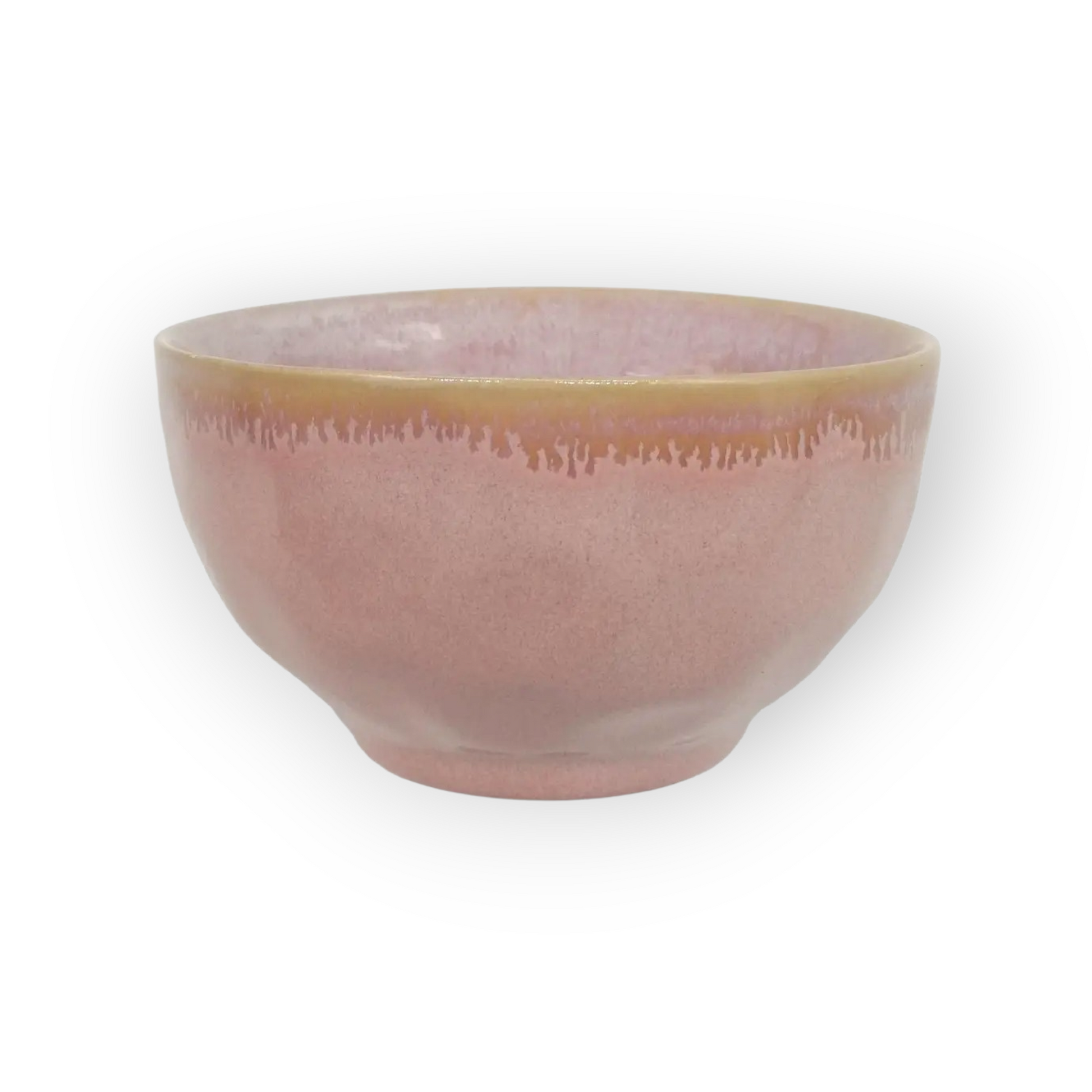 розова керамична купичка stoneware за закуска