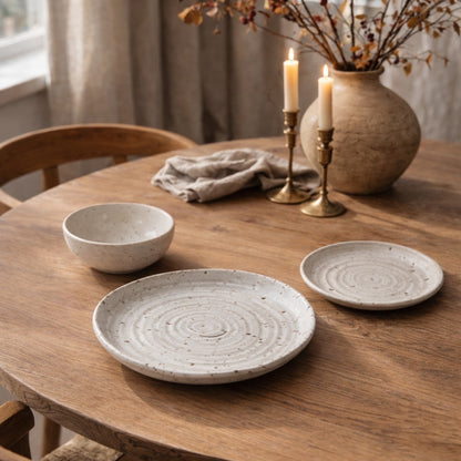 Ceramic dishes with a natural look -TERRA
